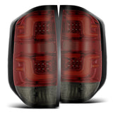 AlphaRex PRO-Series LED Tail Lights for Toyota Tundra - Red Smoke