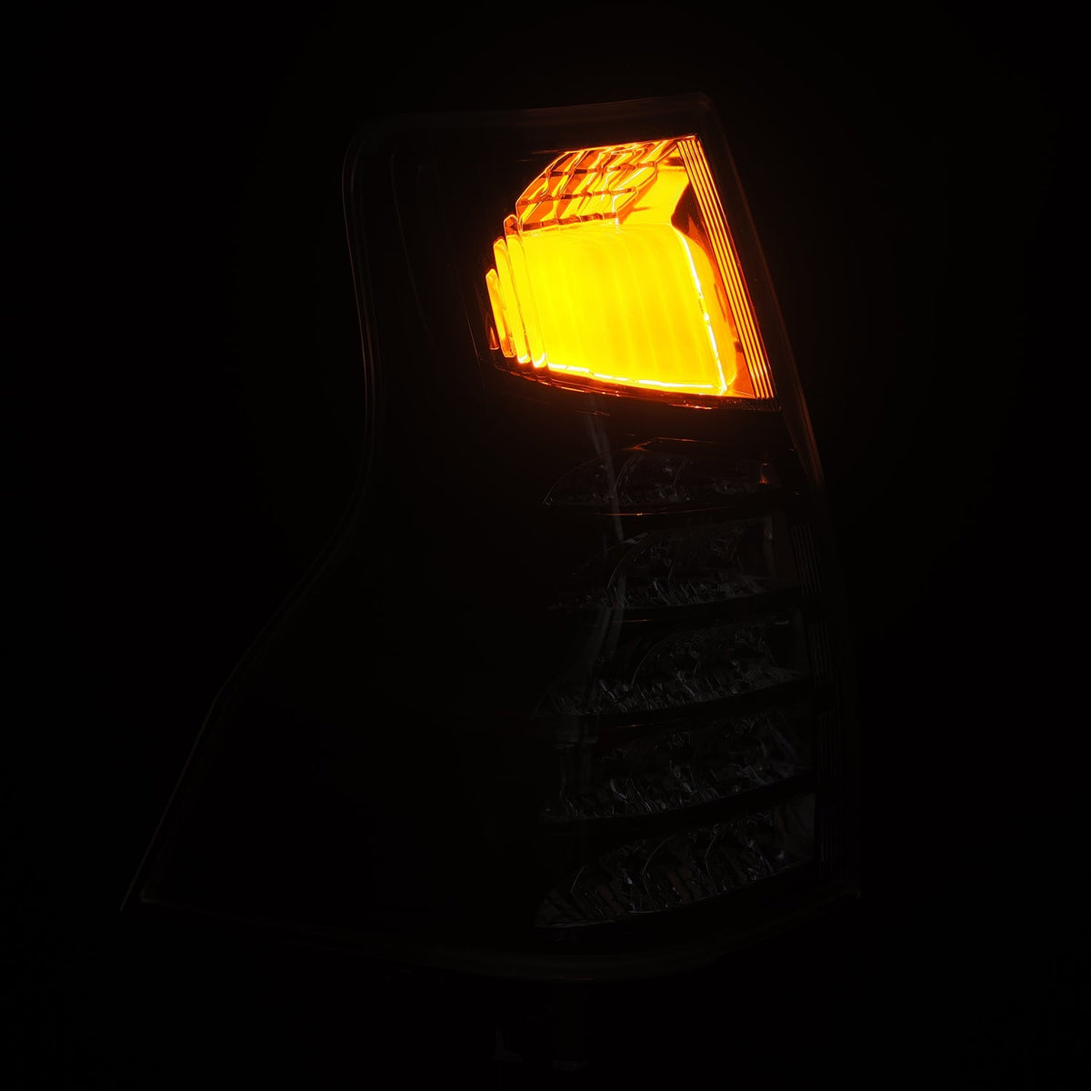 AlphaRex PRO-Series LED Tail Lights for Lexus GX 460 - Black Clear