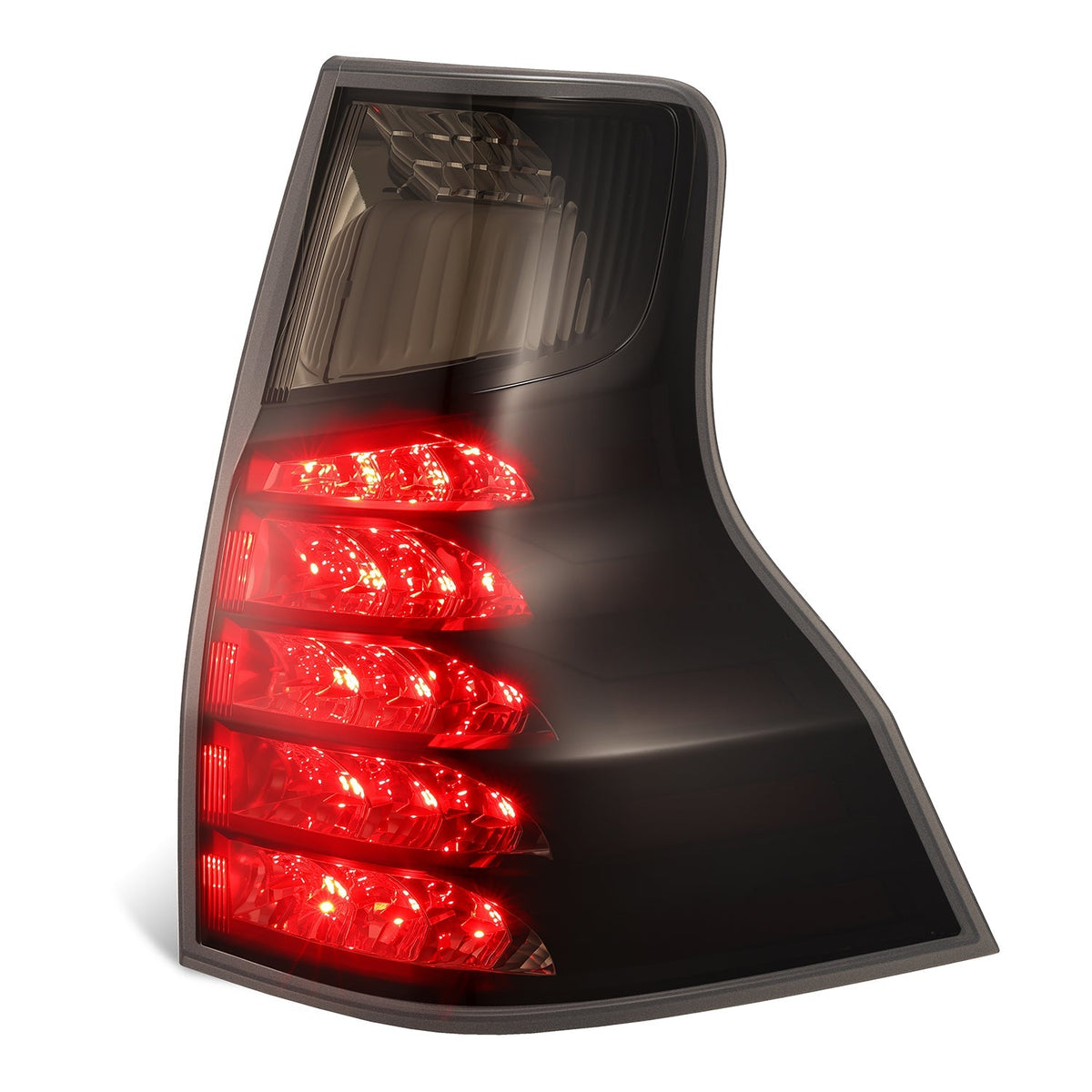 AlphaRex PRO-Series LED Tail Lights for Lexus GX 460 - Black Smoke