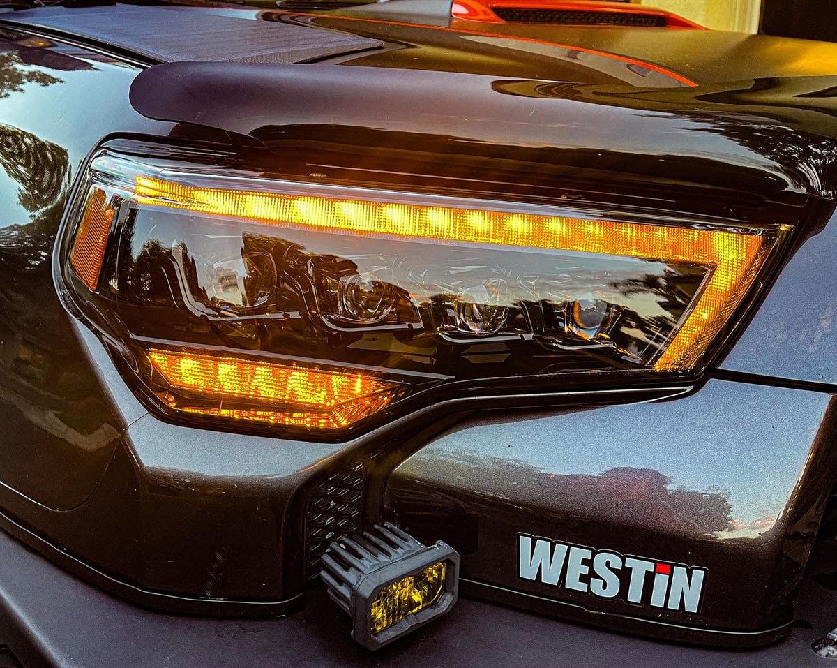 AlphaRex MK II NOVA-Series LED Projector Headlights for Toyota 4Runner - Black