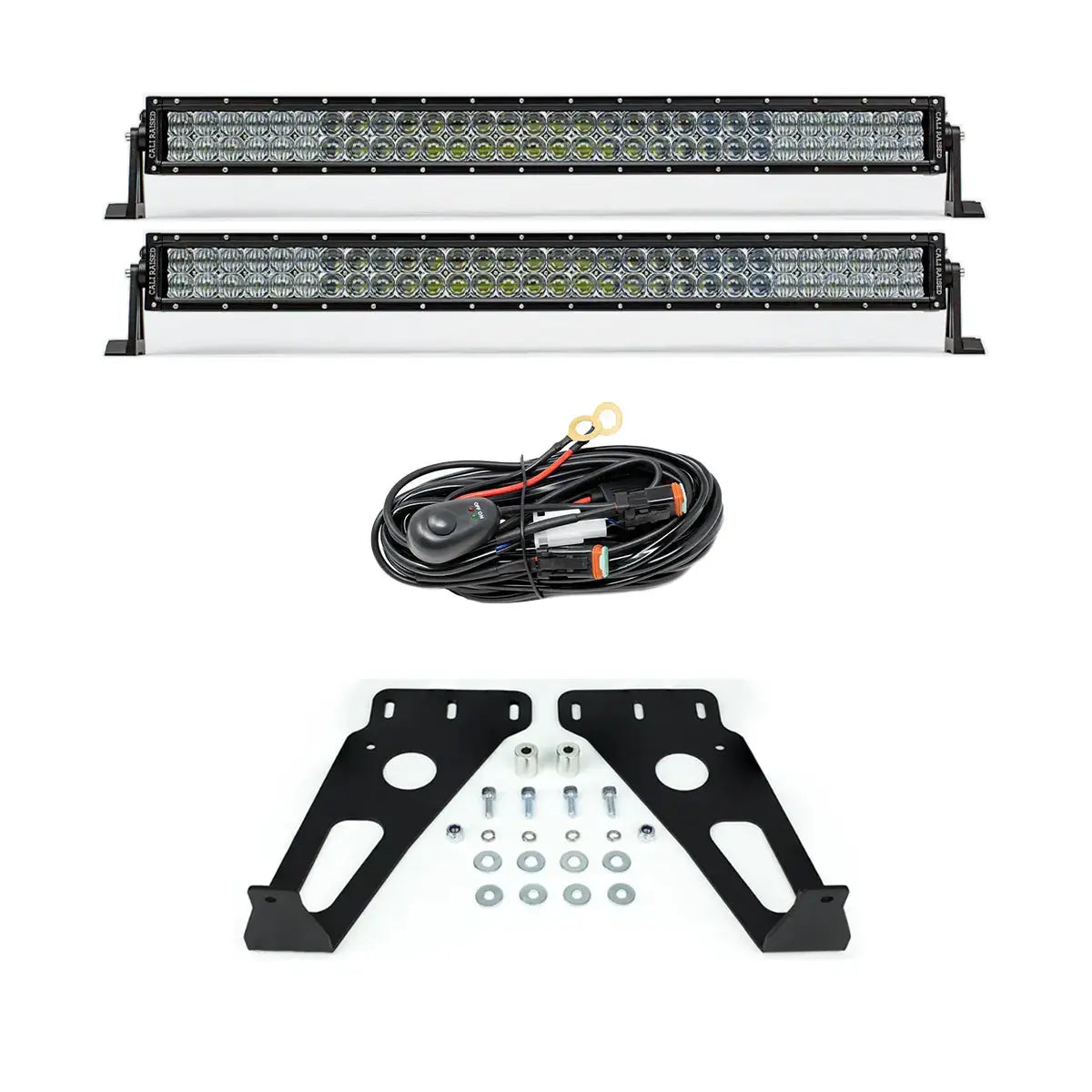 Cali Raised LED 32 inch hidden grille light bar kit for 2014-2024 Toyota 4Runner
