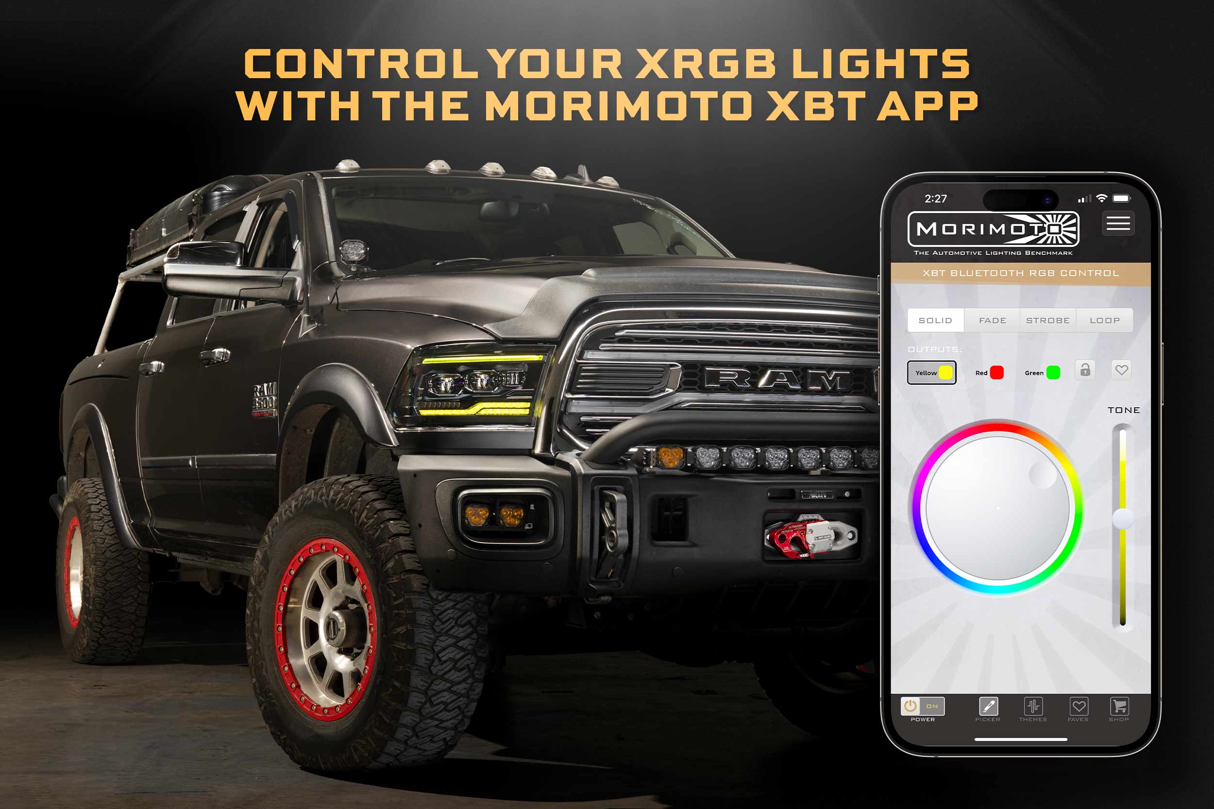 Morimoto Dodge Ram HD XRGB Evo LED Headlights (09-18)