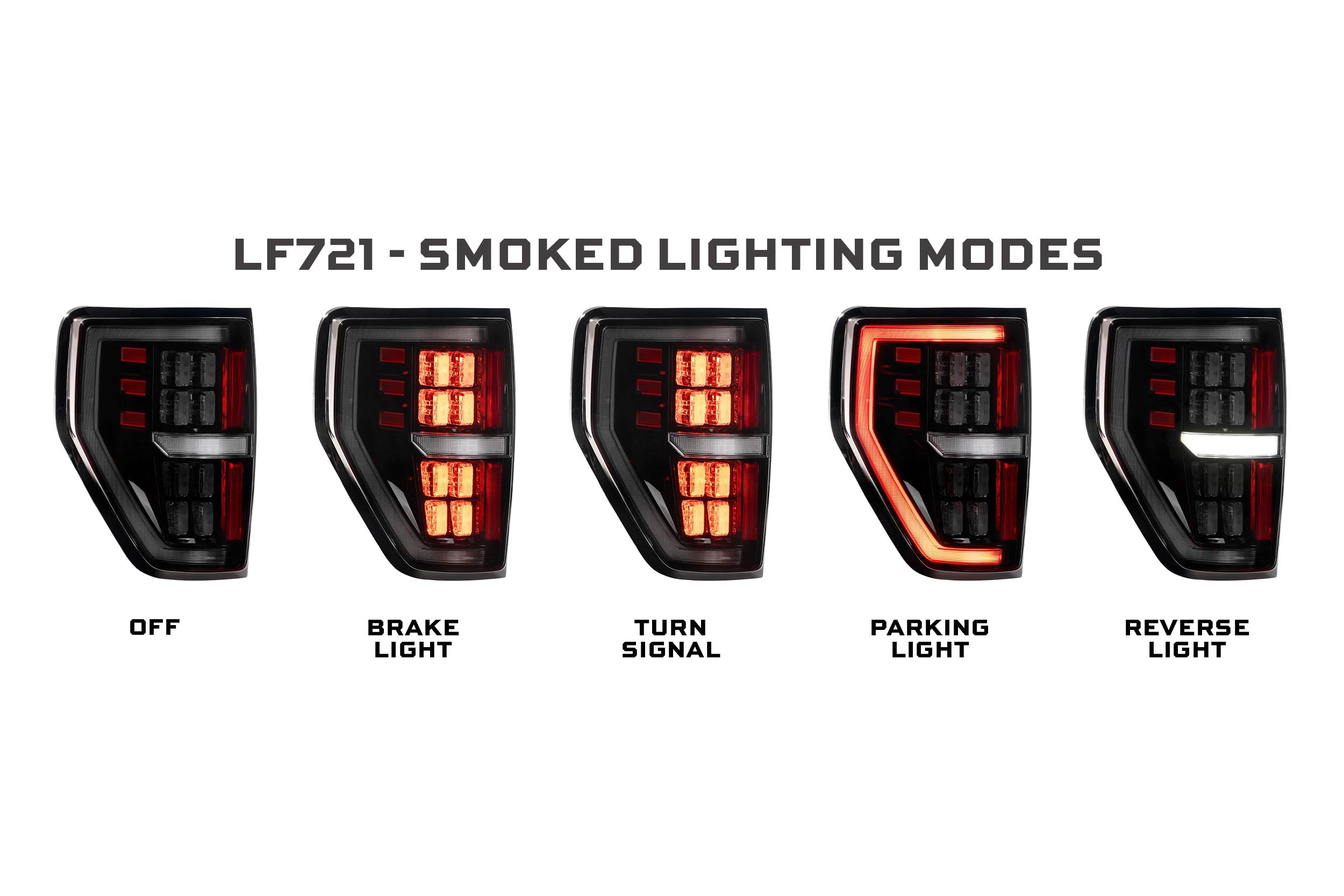 Morimoto Ford F-150 (09-14) XB LED Tail Lights (Smoked)