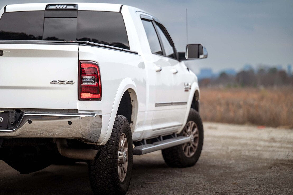 Morimoto Ram 1500 Classic (19-24) XB LED Tail Lights (Smoked or Red)