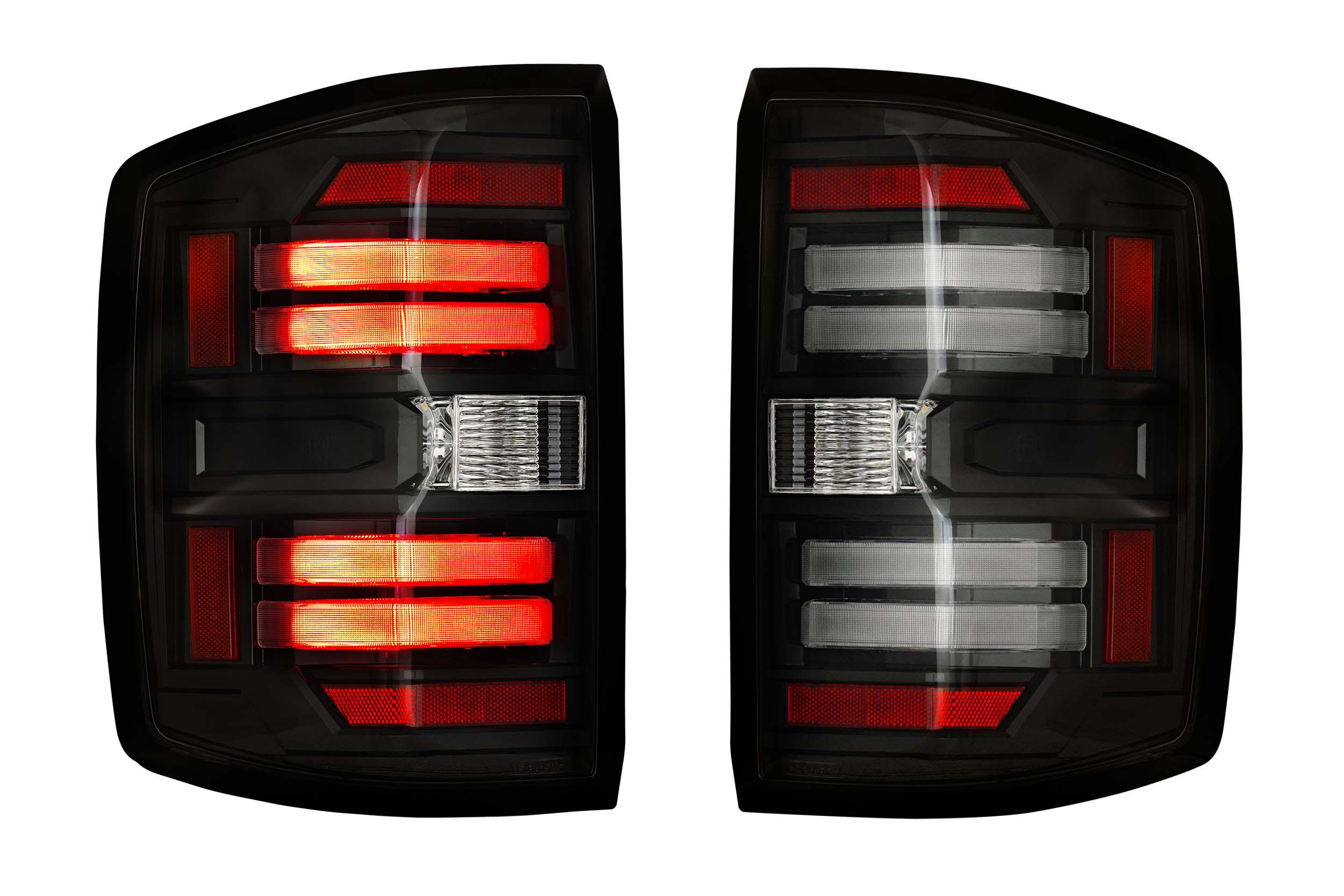 Morimoto GMC Sierra (15-19) 3500HD Dually XB LED Tail Lights (Smoked)