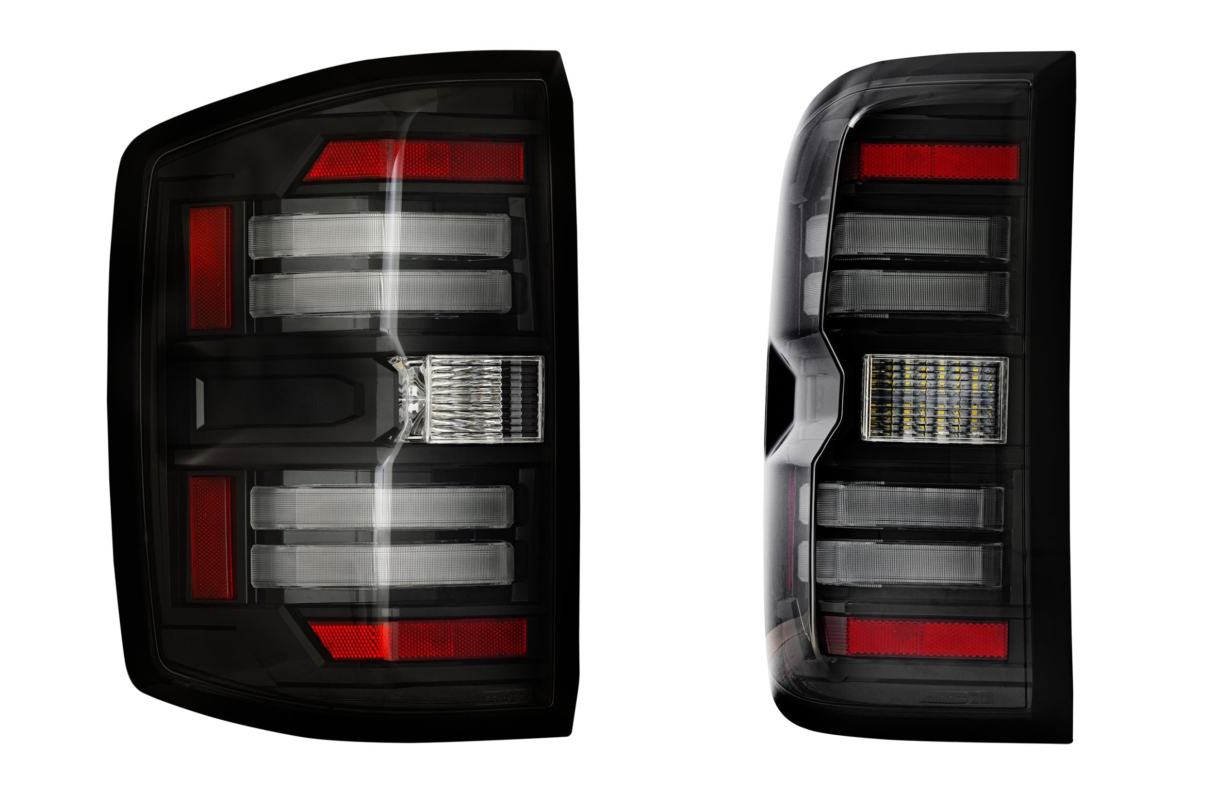 Morimoto Chevrolet Silverado (14-18) 1500 XB LED Tail Lights (Smoked)
