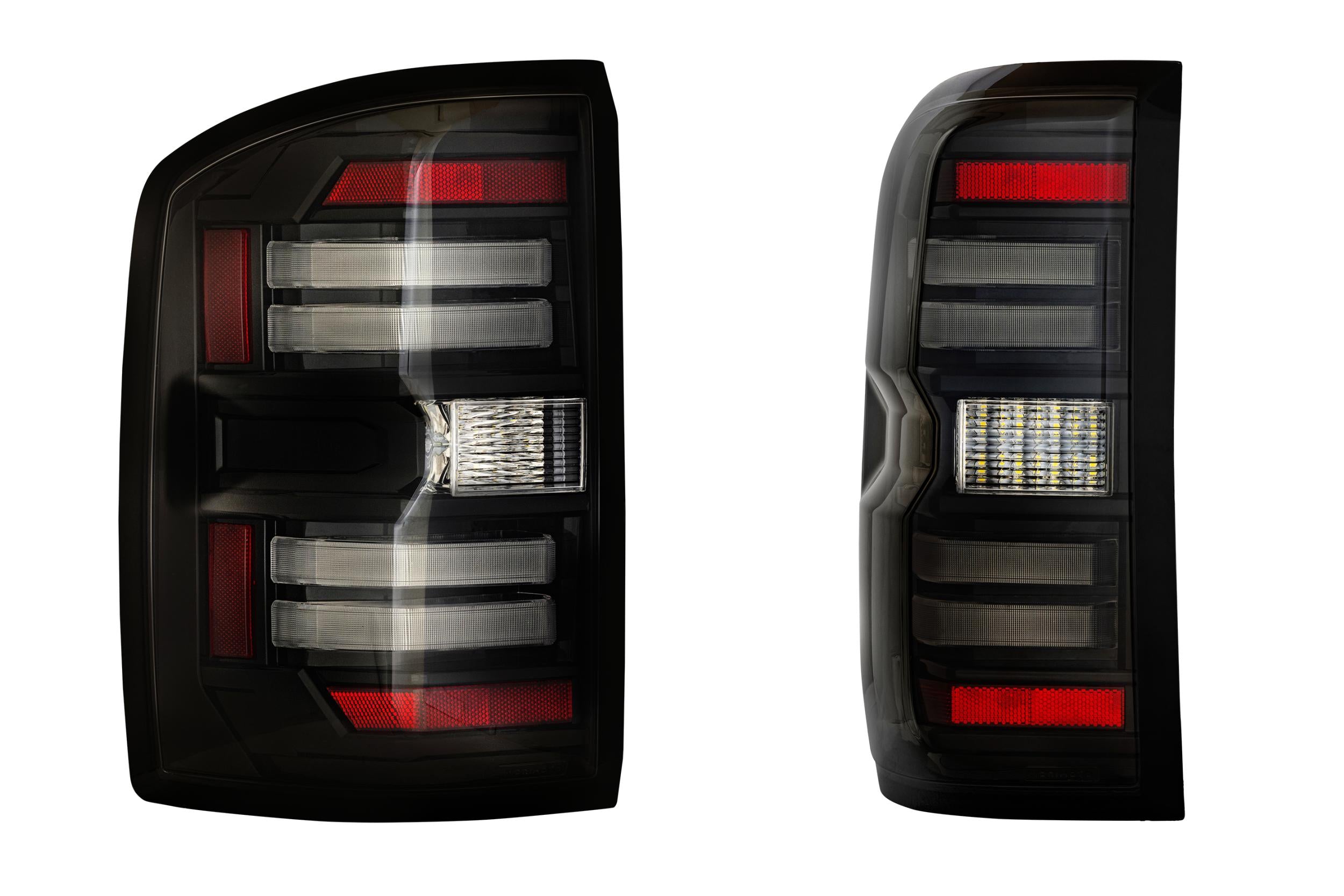 Morimoto GMC Sierra (15-19) 2500HD / 3500HD XB LED Tail Lights (Smoked)