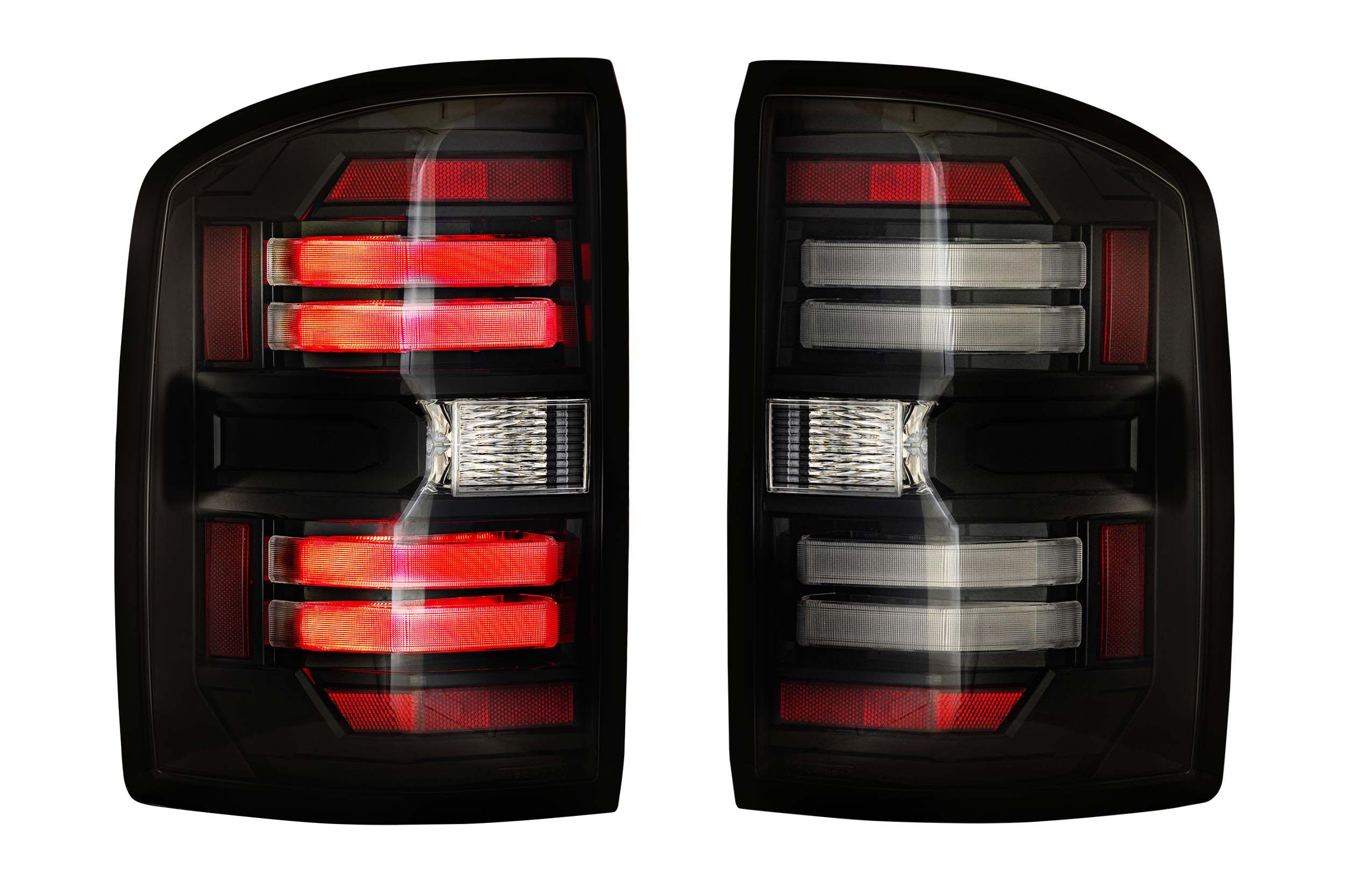 Morimoto GMC Sierra (14-18) 1500 XB LED Tail Lights (Smoked)