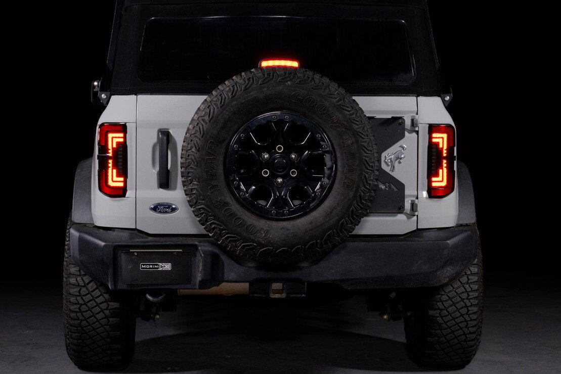 Morimoto Ford Bronco (2021+) XB LED Low Profile Tail Lights (Smoked or Red)