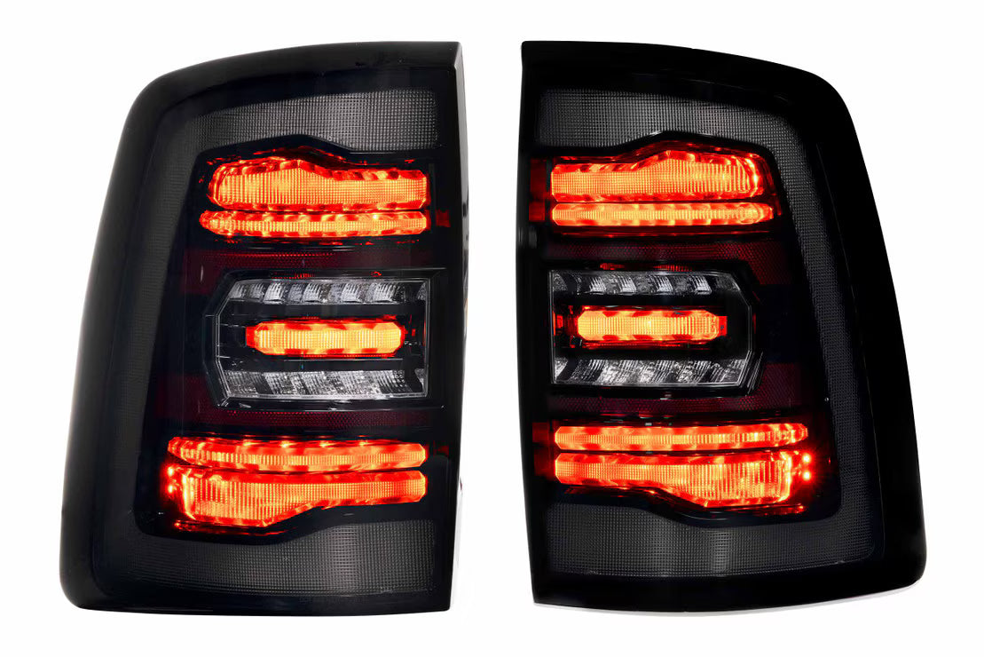 Morimoto Ram HD (2019+) XB LED Tail Lights (Smoked or Red)