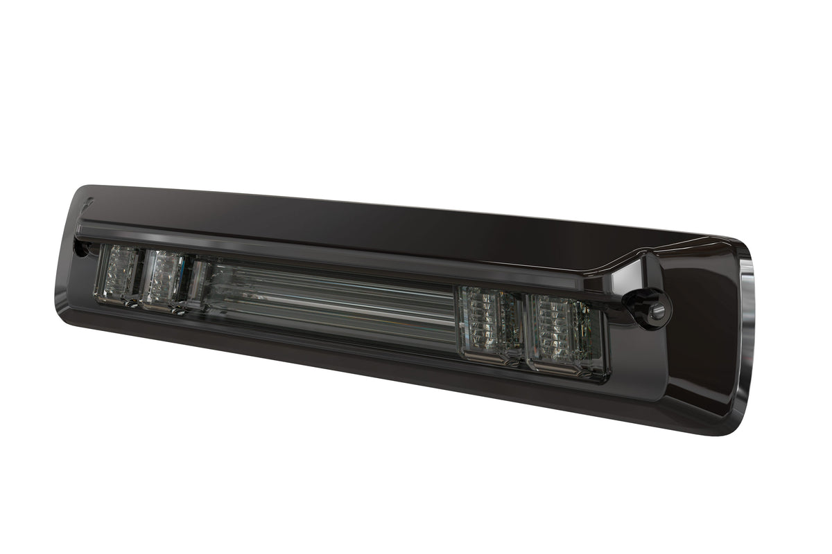 Morimoto X3B LED third brake light for the 2015-2026 Chevrolet Colorado, smoked housing with clear cargo bar