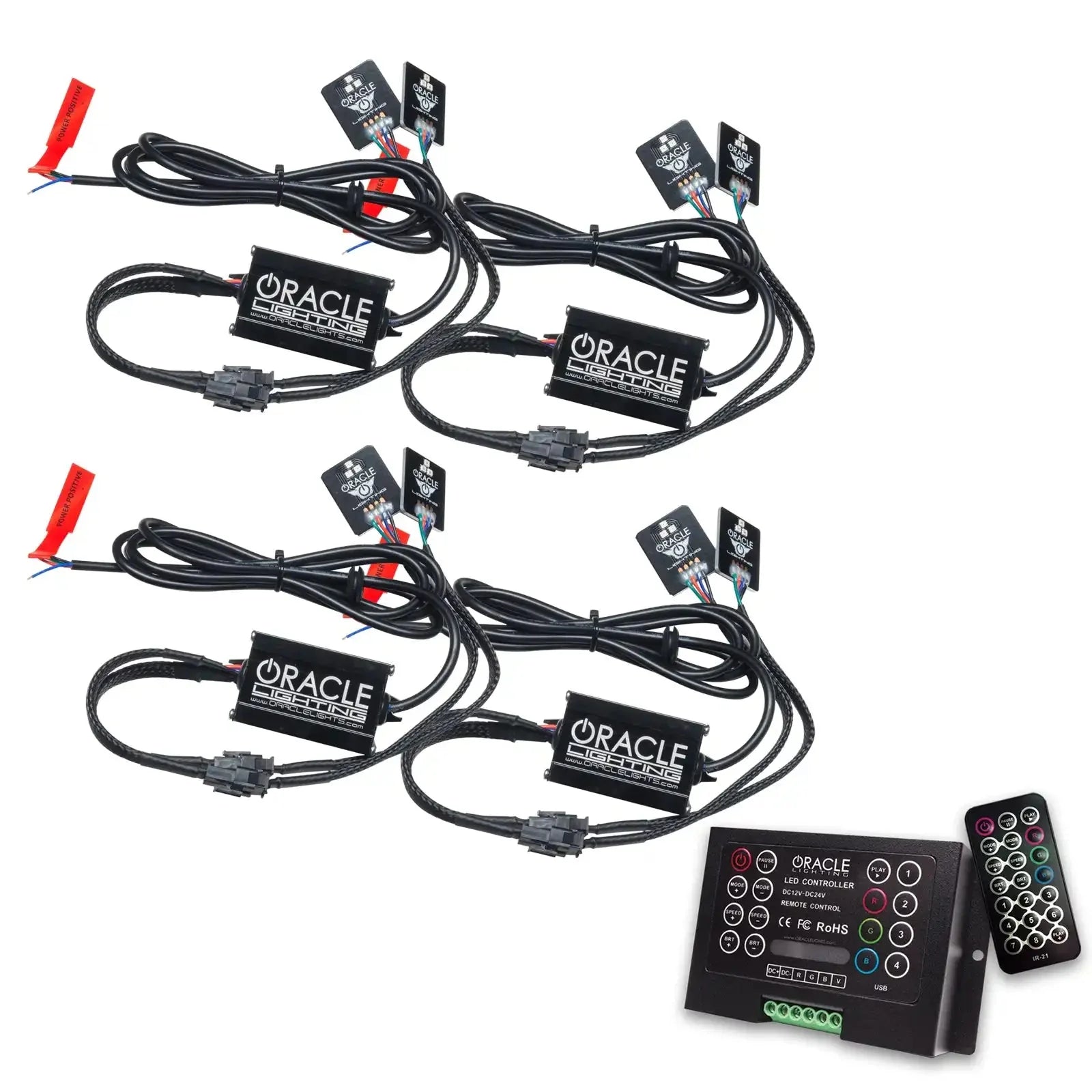 Oracle Lighting LED controller wiring kit with remote for off-road vehicle lighting upgrades