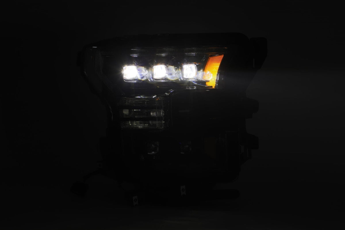 AlphaRex NOVA-Series LED Projector Headlights for Ford F-150 / Ford F-150 Raptor - Alpha-Black