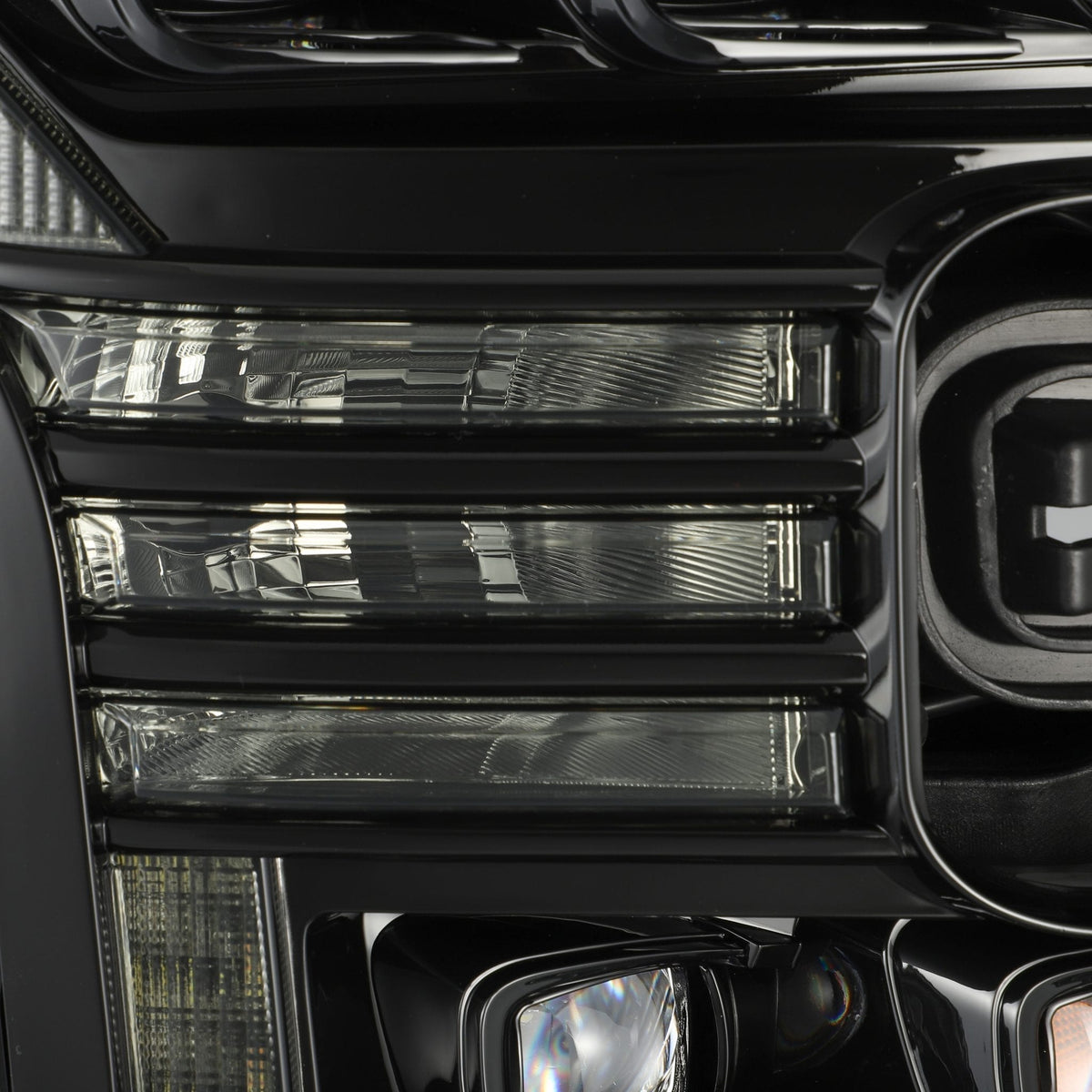 AlphaRex NOVA-Series LED Projector Headlights for Ford F-150 / Ford F-150 Raptor - Alpha-Black