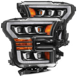 AlphaRex NOVA-Series LED Projector Headlights for Ford F-150 / Ford F-150 Raptor - Black