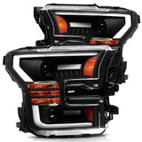 AlphaRex PRO-Series Halogen Projector Headlights for Ford F-150 - Black
