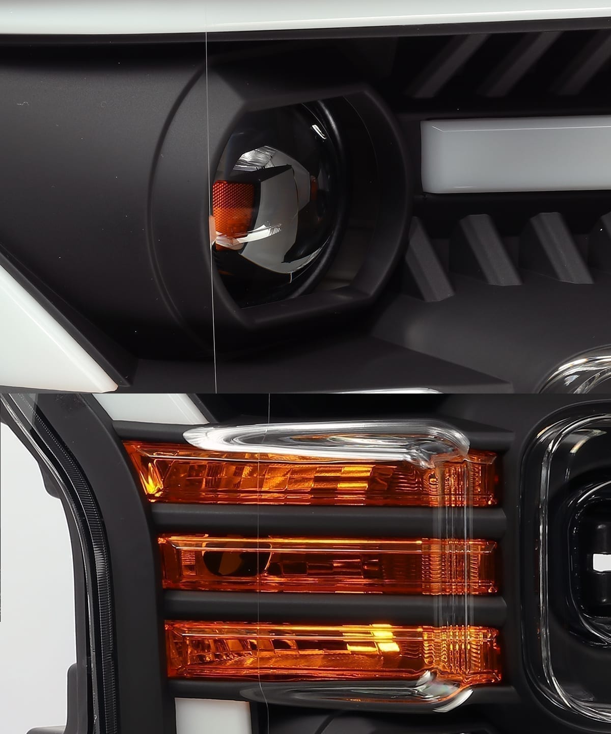 AlphaRex PRO-Series Halogen Projector Headlights for Ford F-150 - Black