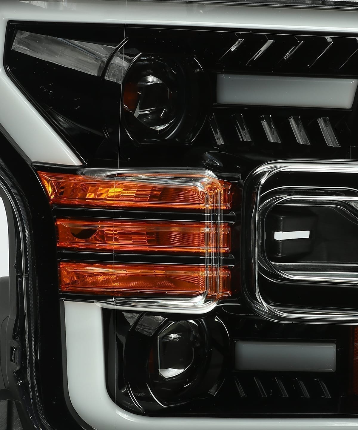AlphaRex PRO-Series Halogen Projector Headlights for Ford F-150 - Jet Black