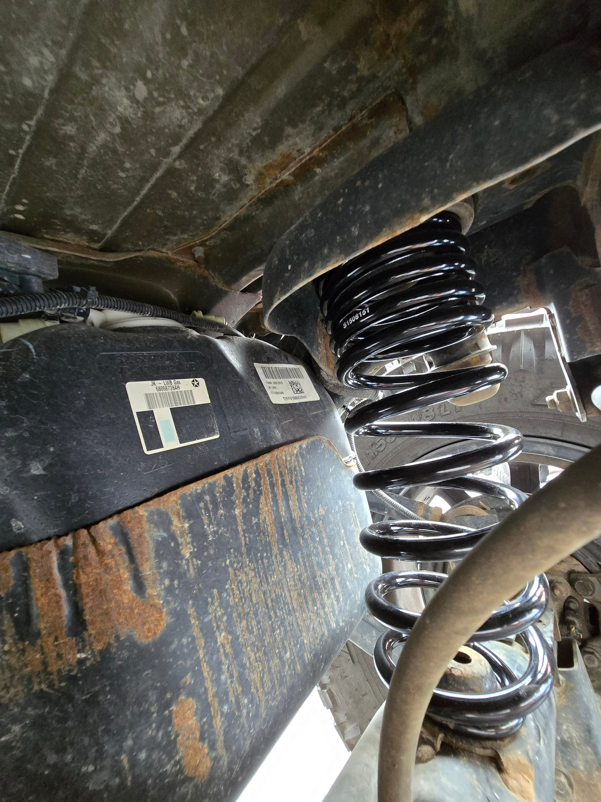 Jeep Wrangler 1.5" Rear Coil Springs (2007-2018, JK)
