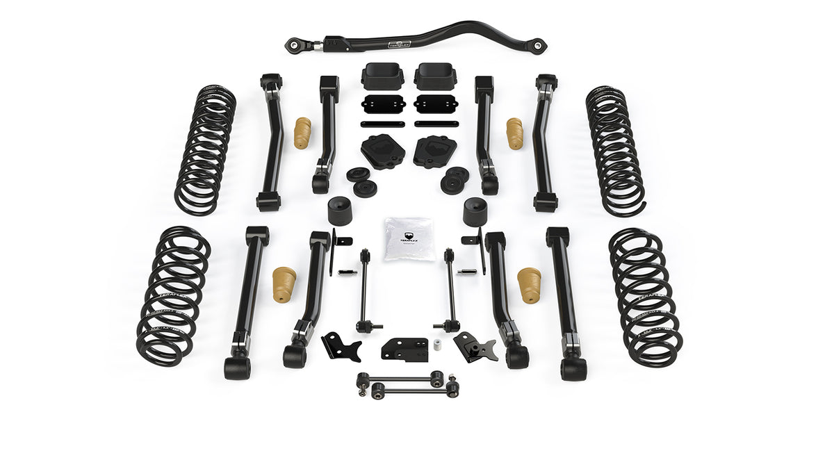 TeraFlex JL 2dr: 2.5" Alpine CT2 Short Arm Suspension System - No Shocks
