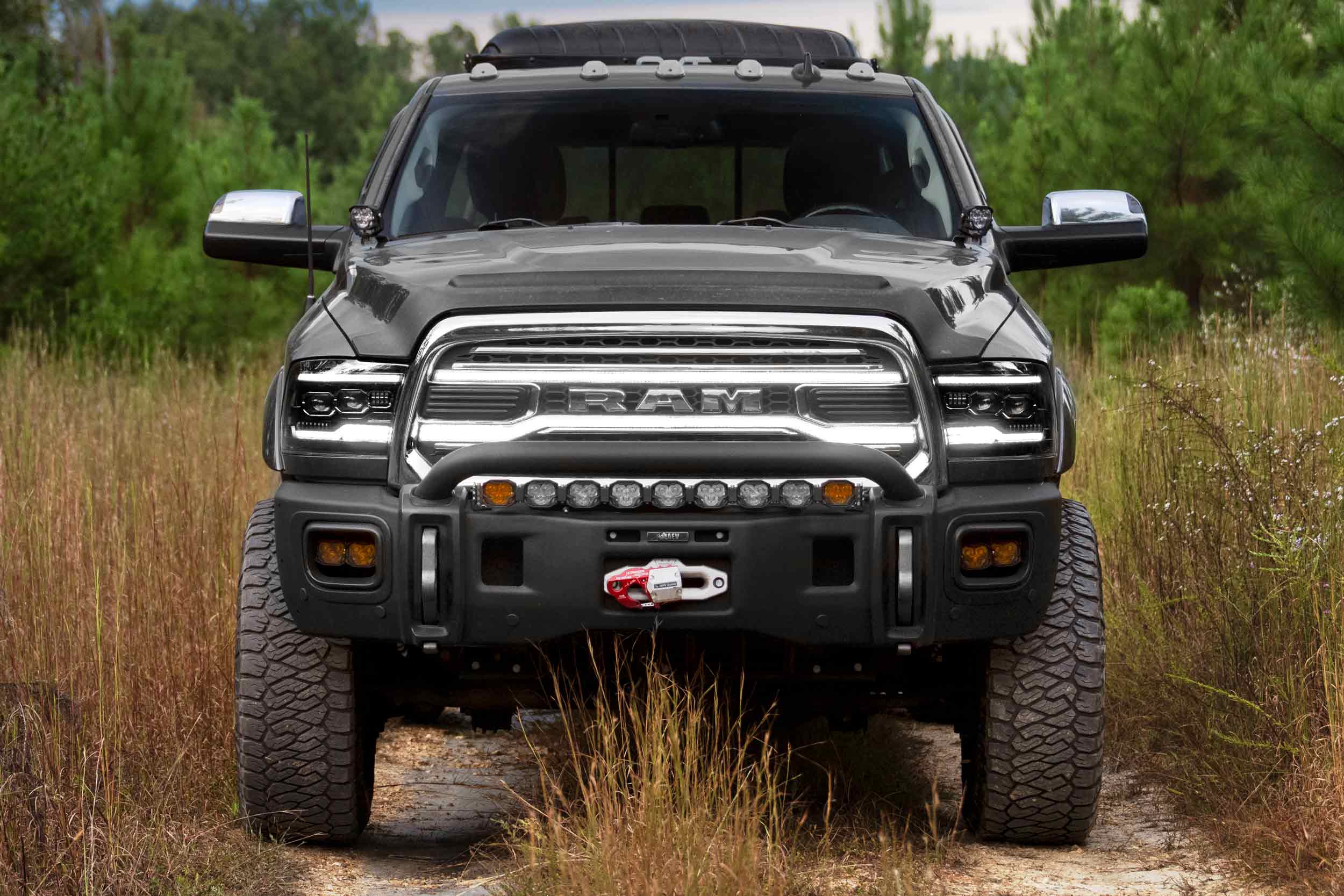 Morimoto Dodge Ram HD XBG LED DRL Grille (Chrome) (13-18)