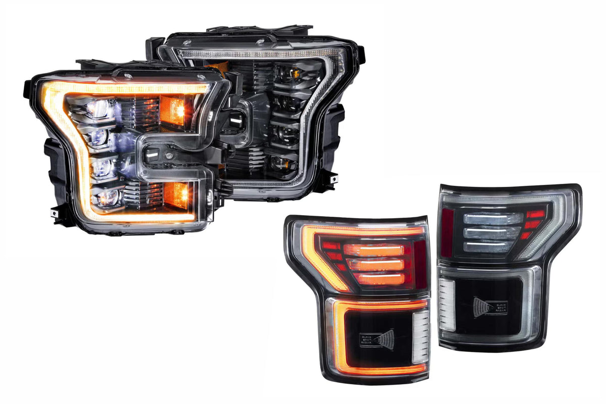 17-20 Raptor Amber DRL Heads and Smoked Tails