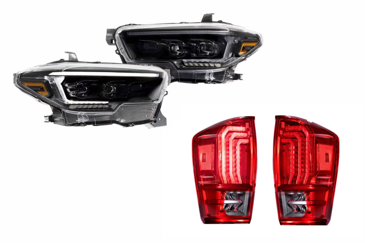 Morimoto Toyota Tacoma (16-23) Headlight & Tail Light Combo - HEADTAILKIT56