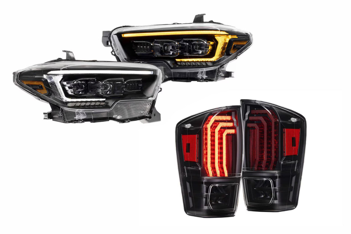 Morimoto Toyota Tacoma (16-23) Headlight & Tail Light Combo - HEADTAILKIT57