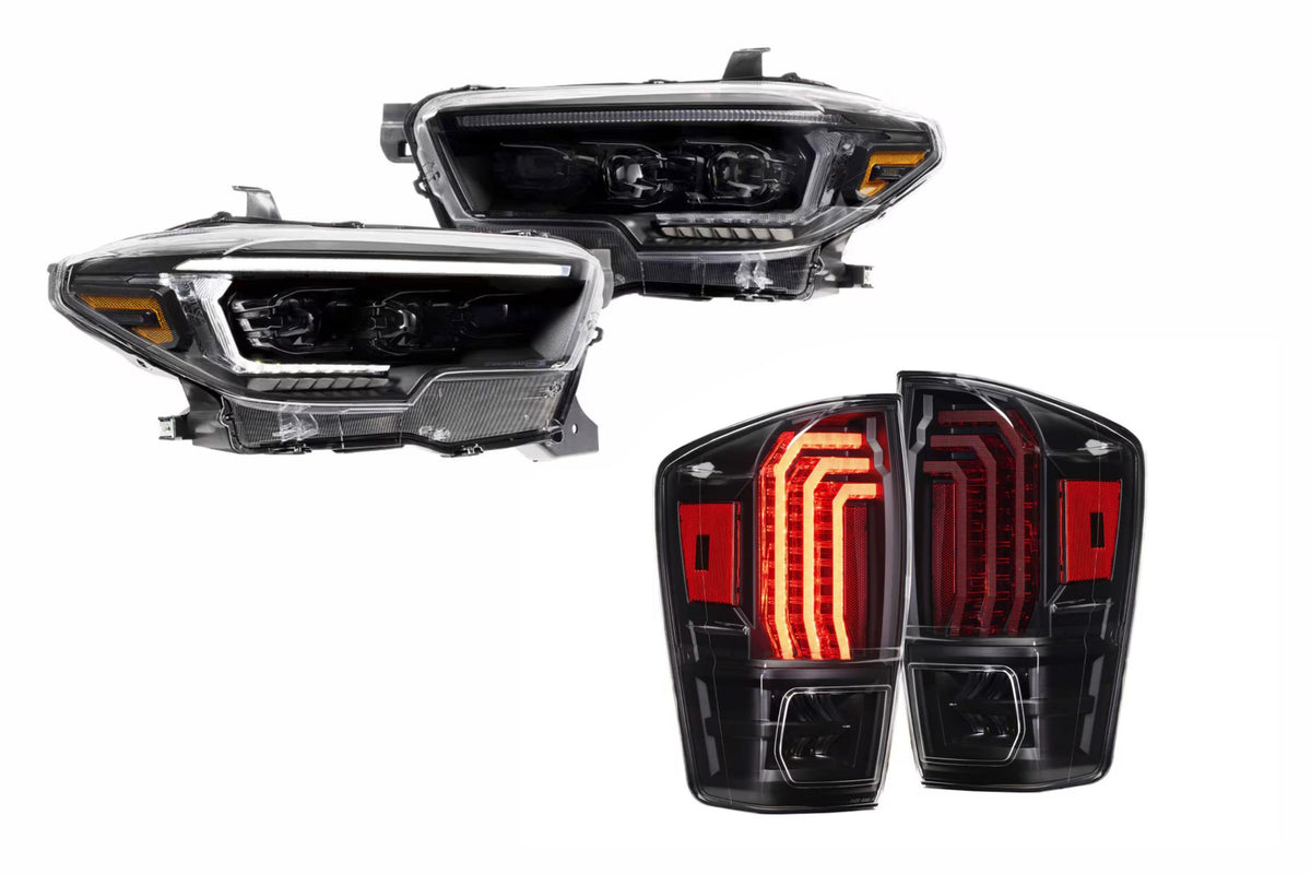 Morimoto Toyota Tacoma (16-23) Headlight & Tail Light Combo - HEADTAILKIT58
