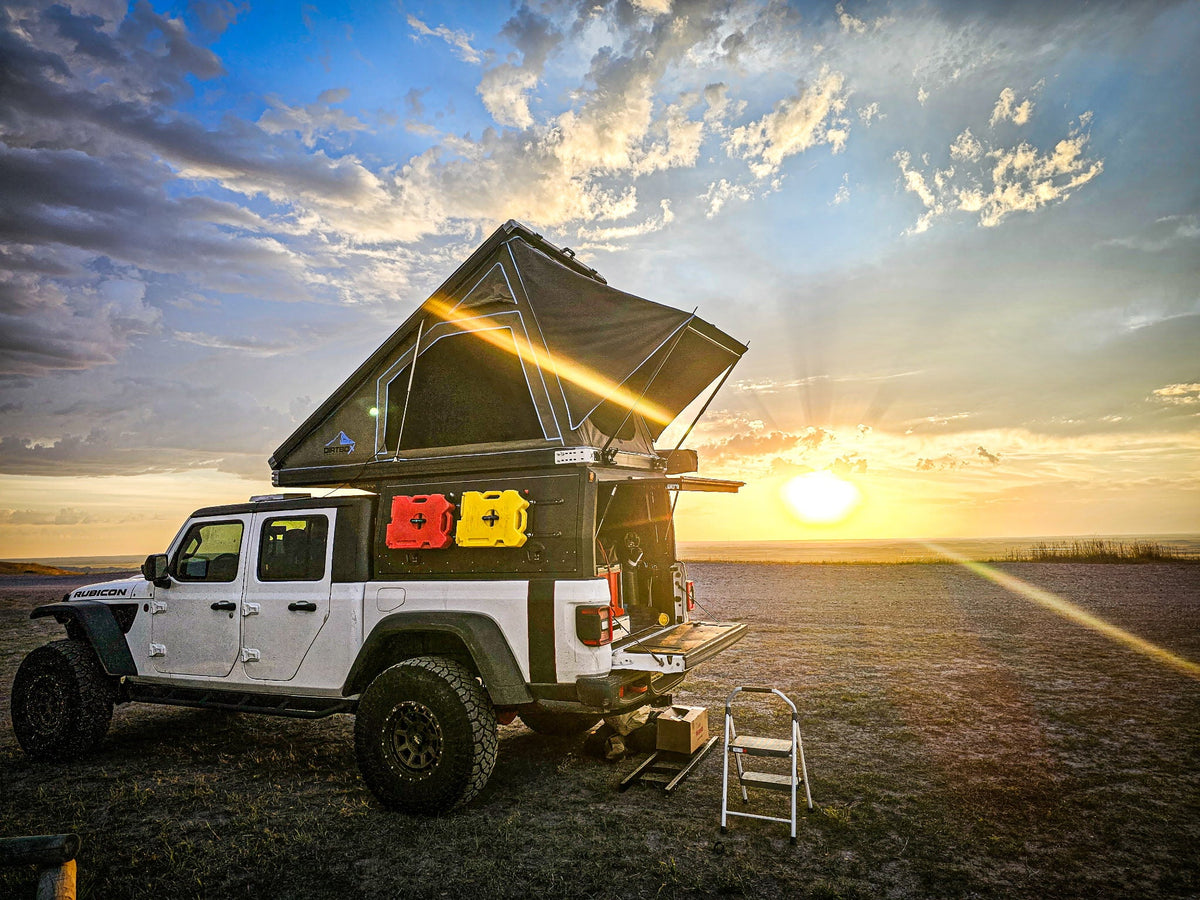 Dirtbox Overland Canopy Camper modular truck camper shell