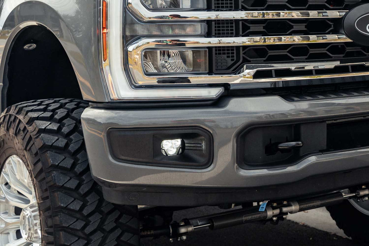 Morimoto 4Banger LED Fog Lights - 2023-2027 Ford Super Duty