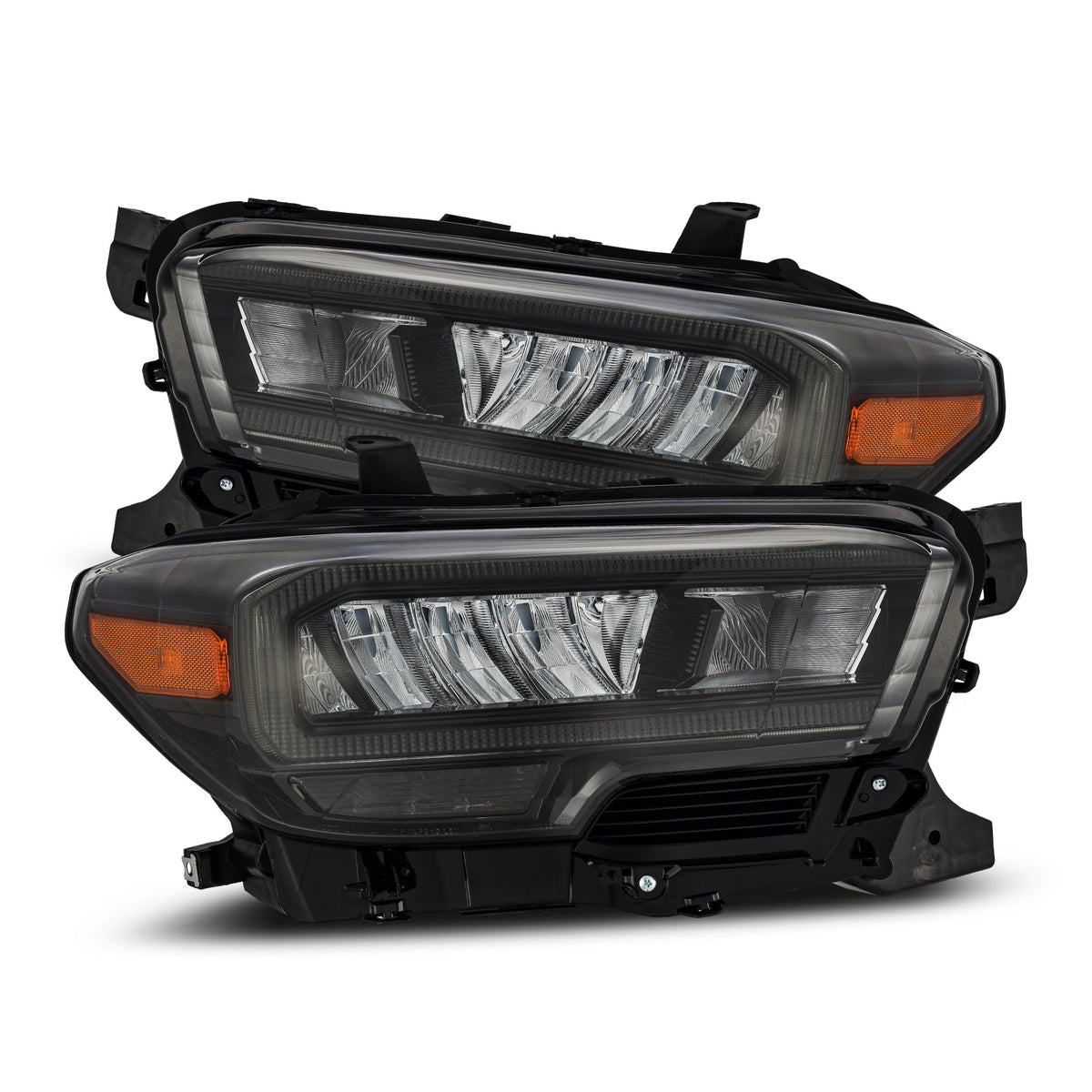 AlphaRex LUXX-Series LED Crystal Headlights for Toyota Tacoma - Alpha-Black