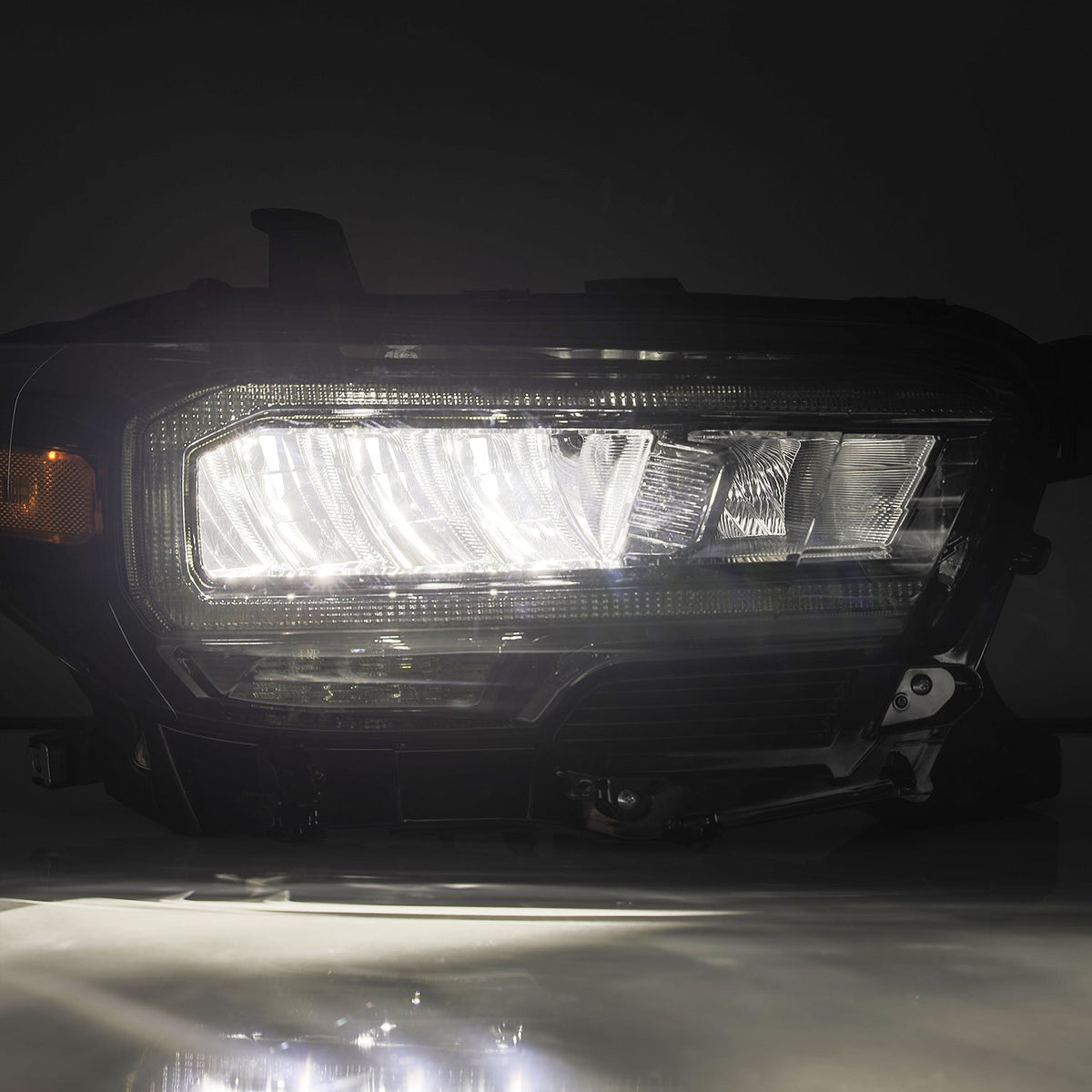 AlphaRex LUXX-Series LED Crystal Headlights for Toyota Tacoma - Alpha-Black