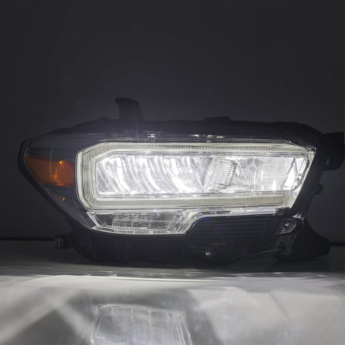 AlphaRex LUXX-Series LED Crystal Headlights for Toyota Tacoma - Chrome