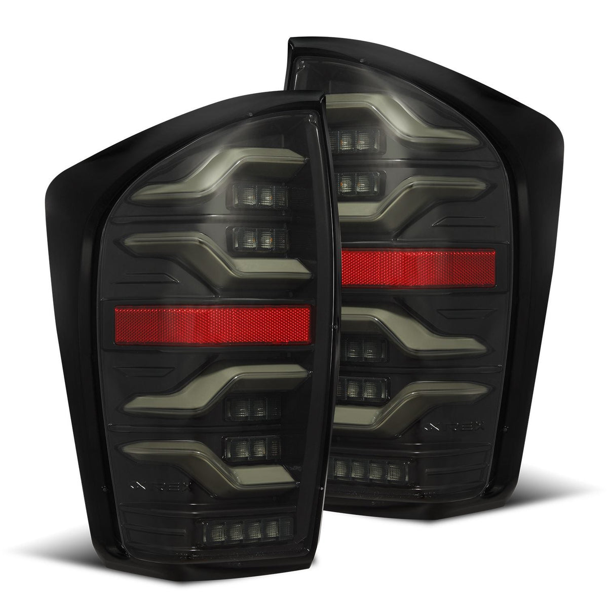 AlphaRex LUXX-Series LED Tail Lights for Toyota Tacoma - Alpha-Black