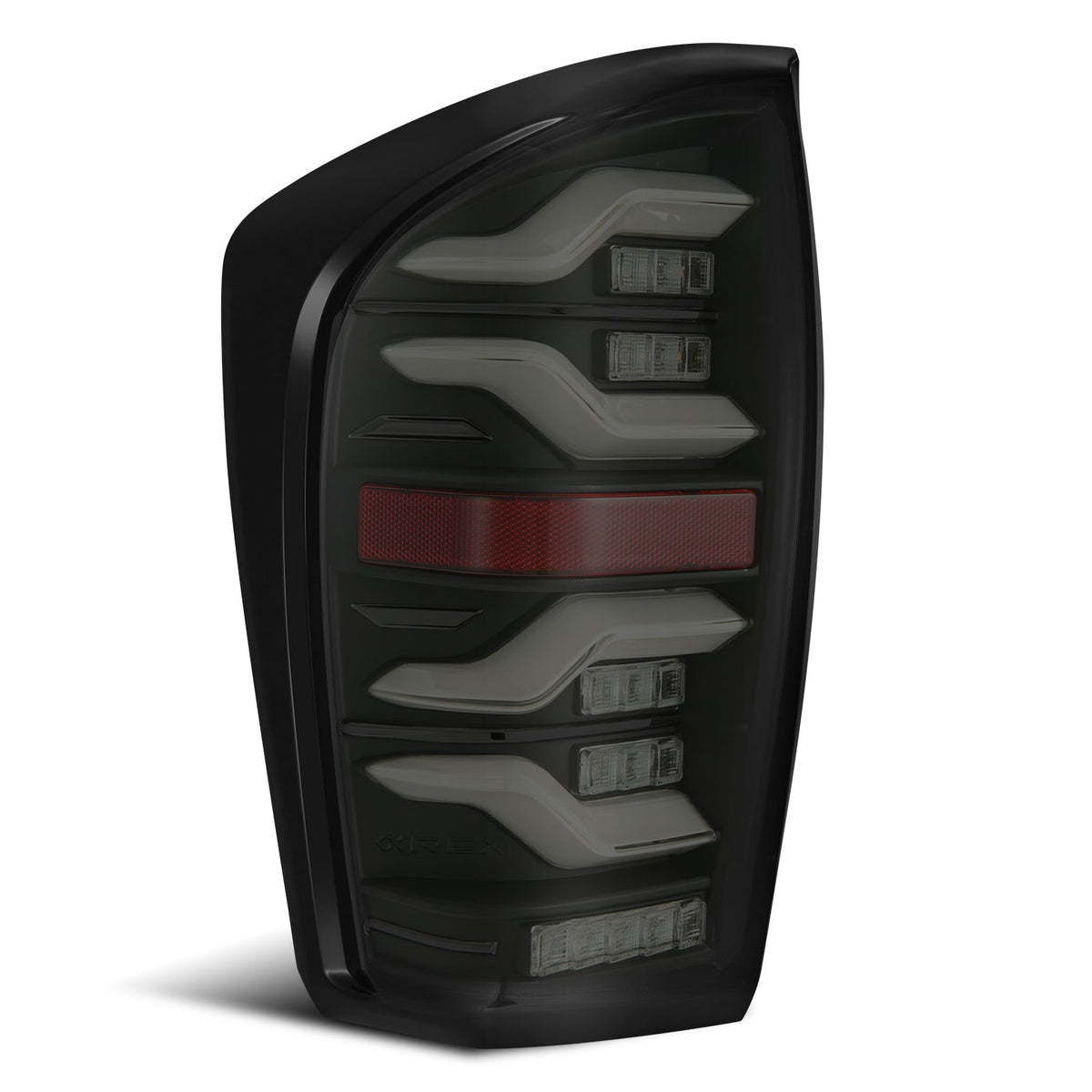 AlphaRex LUXX-Series LED Tail Lights for Toyota Tacoma - Black Smoke