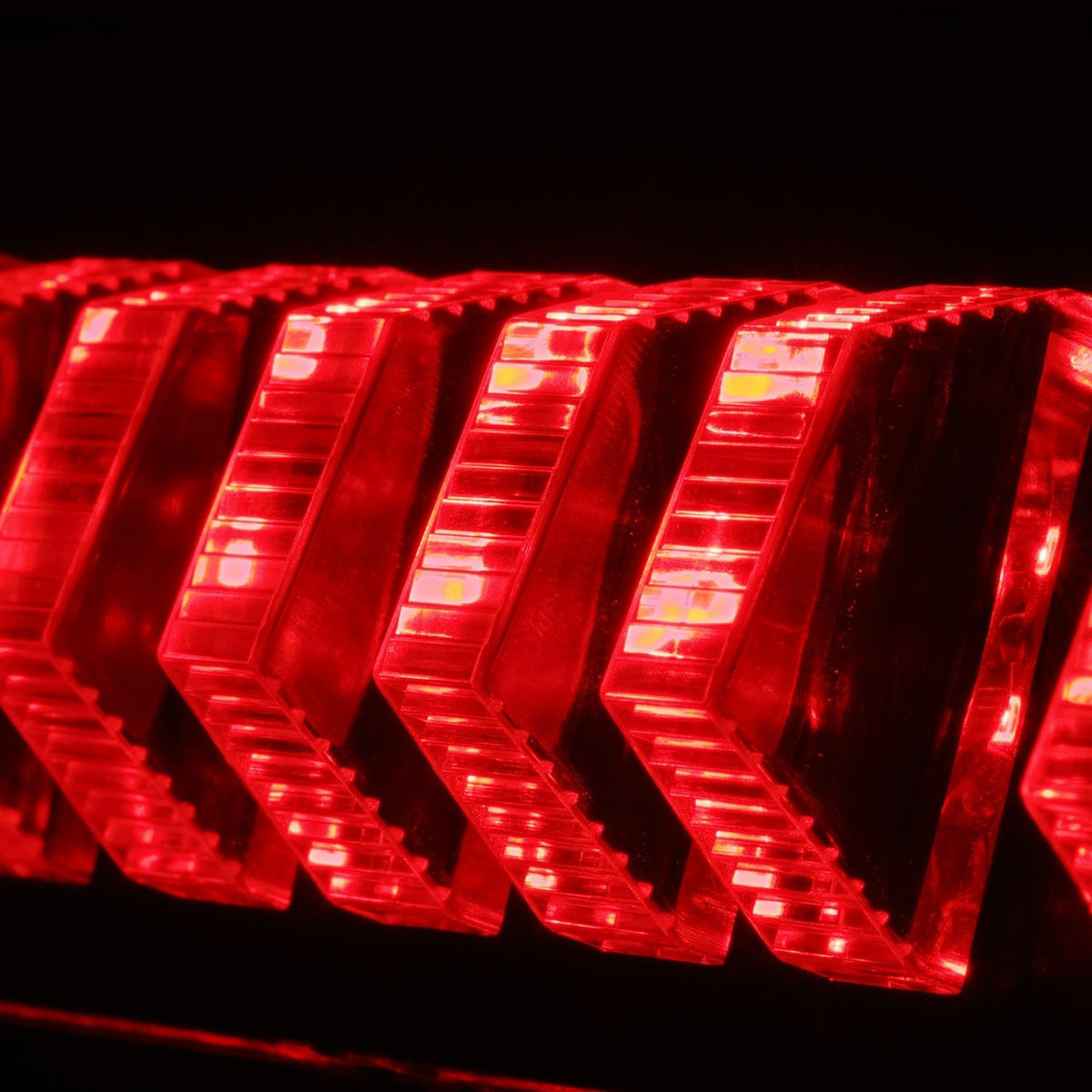 AlphaRex NOVA-Series Prismatic LED Third Brake Light (Double Cab) for Toyota Tacoma - Alpha-Black