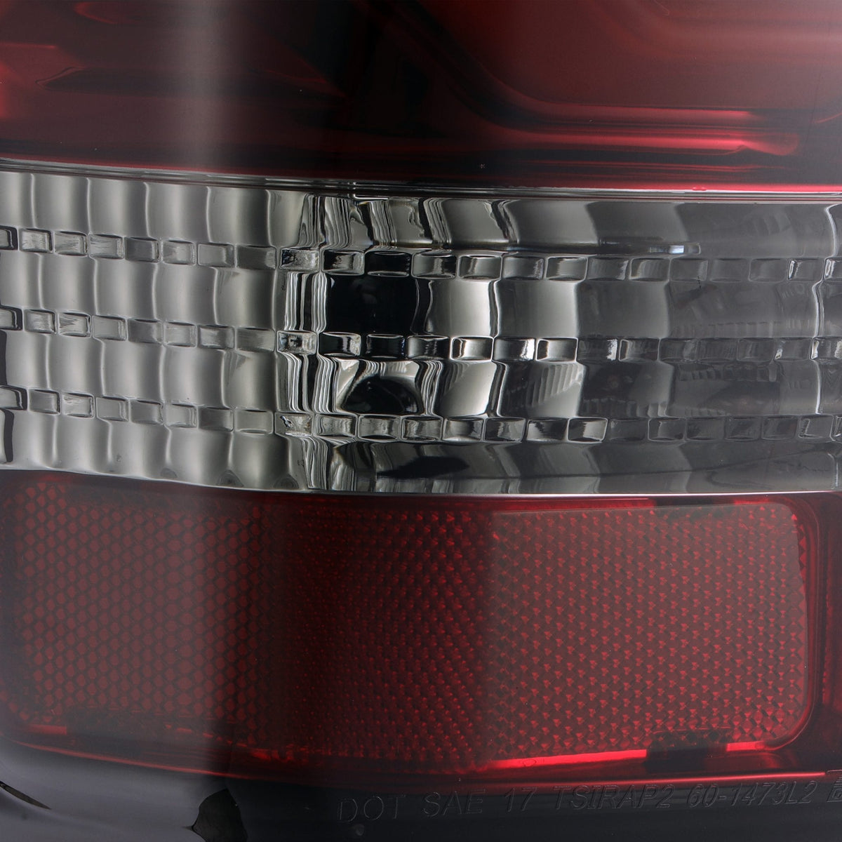 AlphaRex PRO-Series LED Tail Lights for Toyota Tacoma - Red Smoke