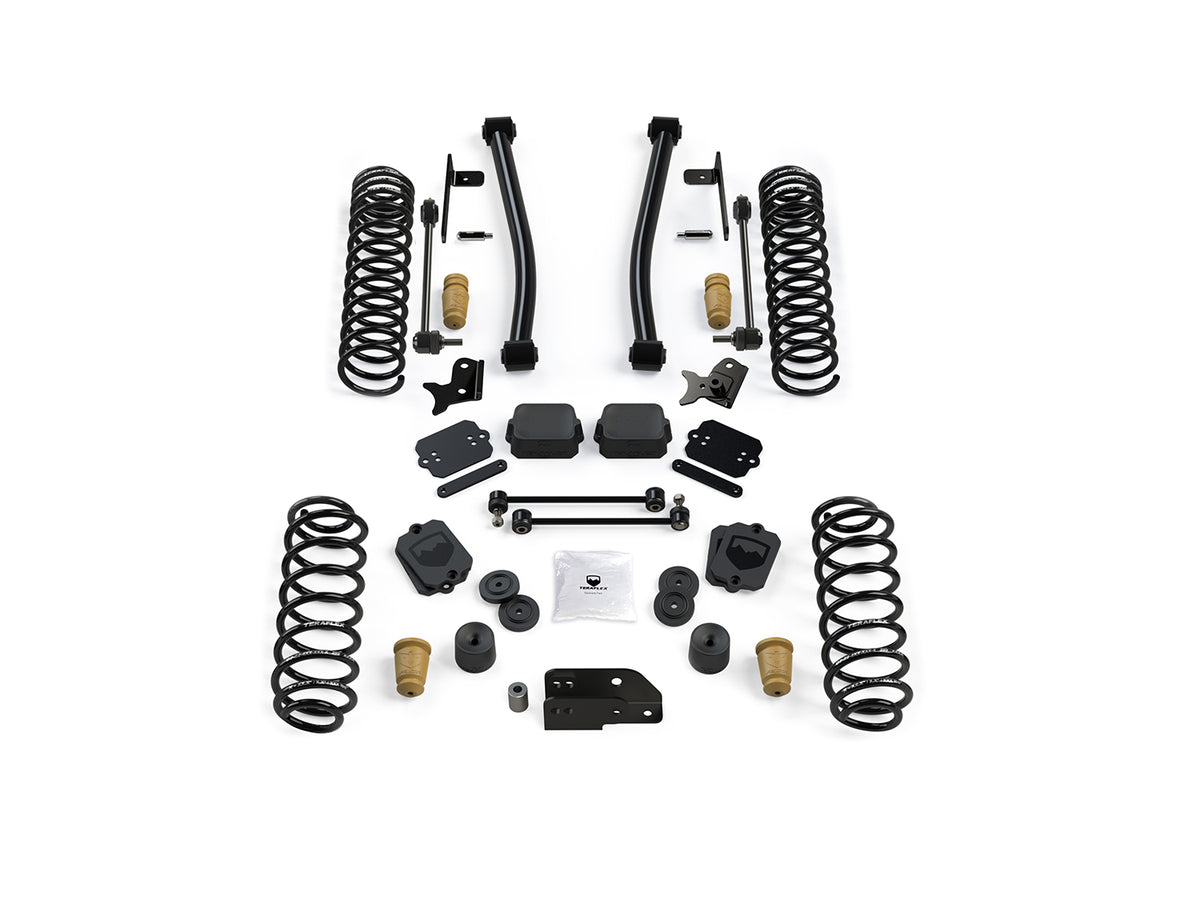TeraFlex 2.5" Sport ST2 suspension system for 4-door Jeep Wrangler JL, right-hand drive