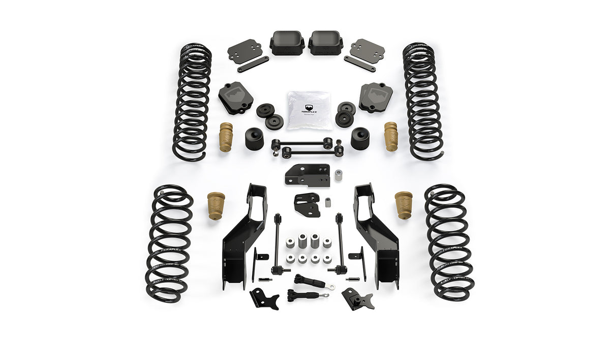 TeraFlex JL 2dr: 3.5" Sport ST3 Suspension System - No Shocks