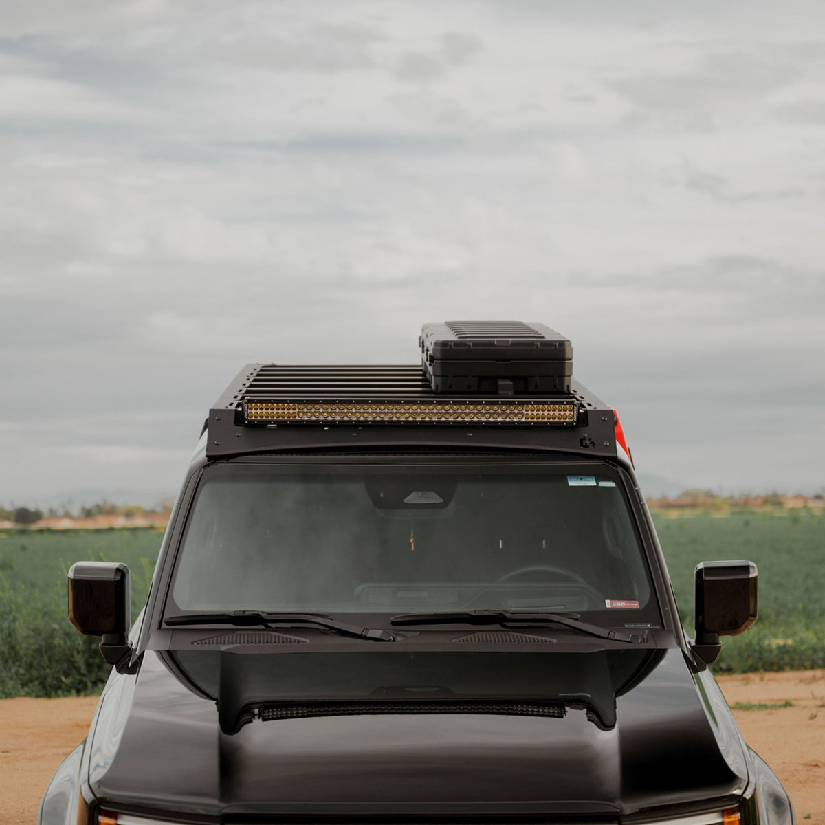 C4 Fabrication Land Cruiser Roof Rack with Optional Light Bar Mount / 250 Series / 2024-2025