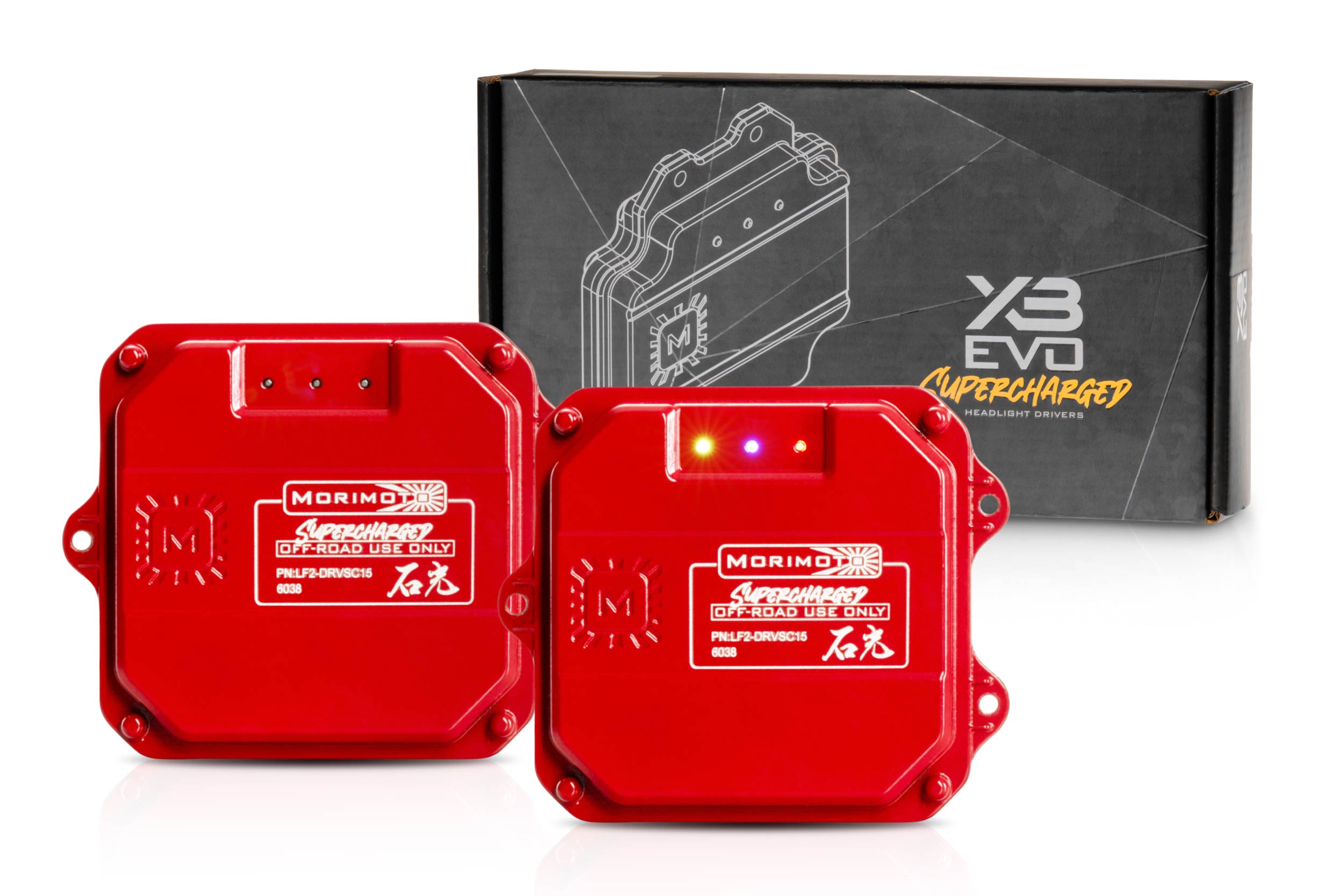 Morimoto Supercharged Drivers 17-19 Ford Super Duty XB Evo