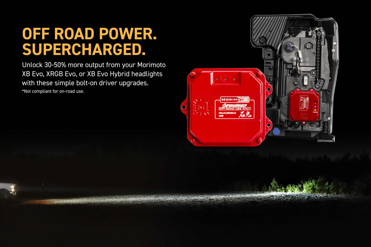 Morimoto Supercharged Drivers 17-19 Ford Super Duty XB Evo