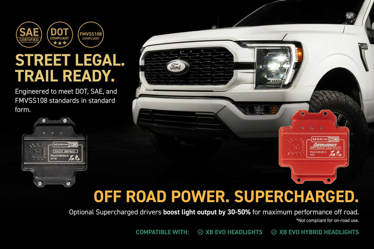 Morimoto Ford F-150 (21-23) XB Evo LED Headlights