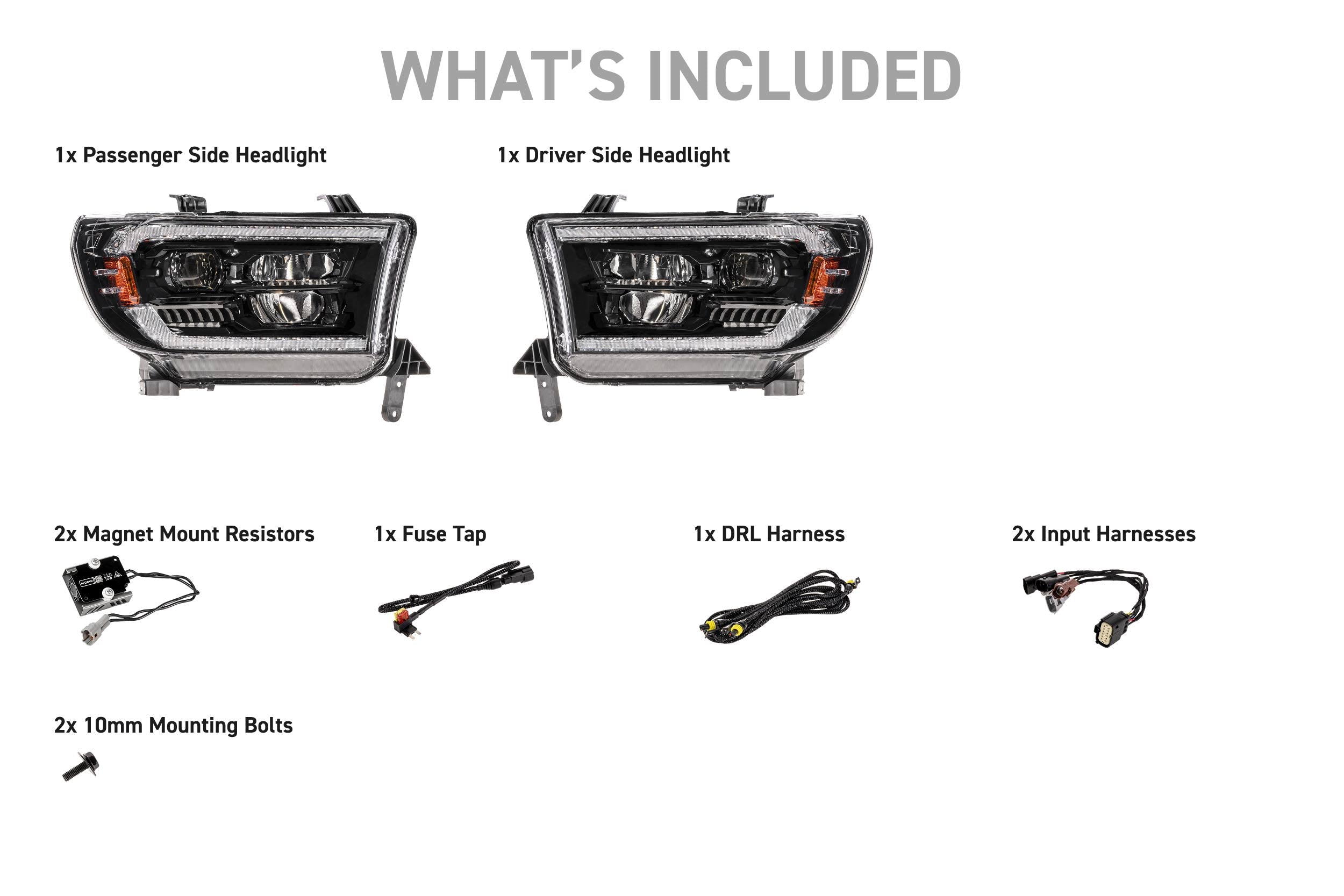 Morimoto Toyota Tundra (07-13) XB Evo Hybrid LED Headlights