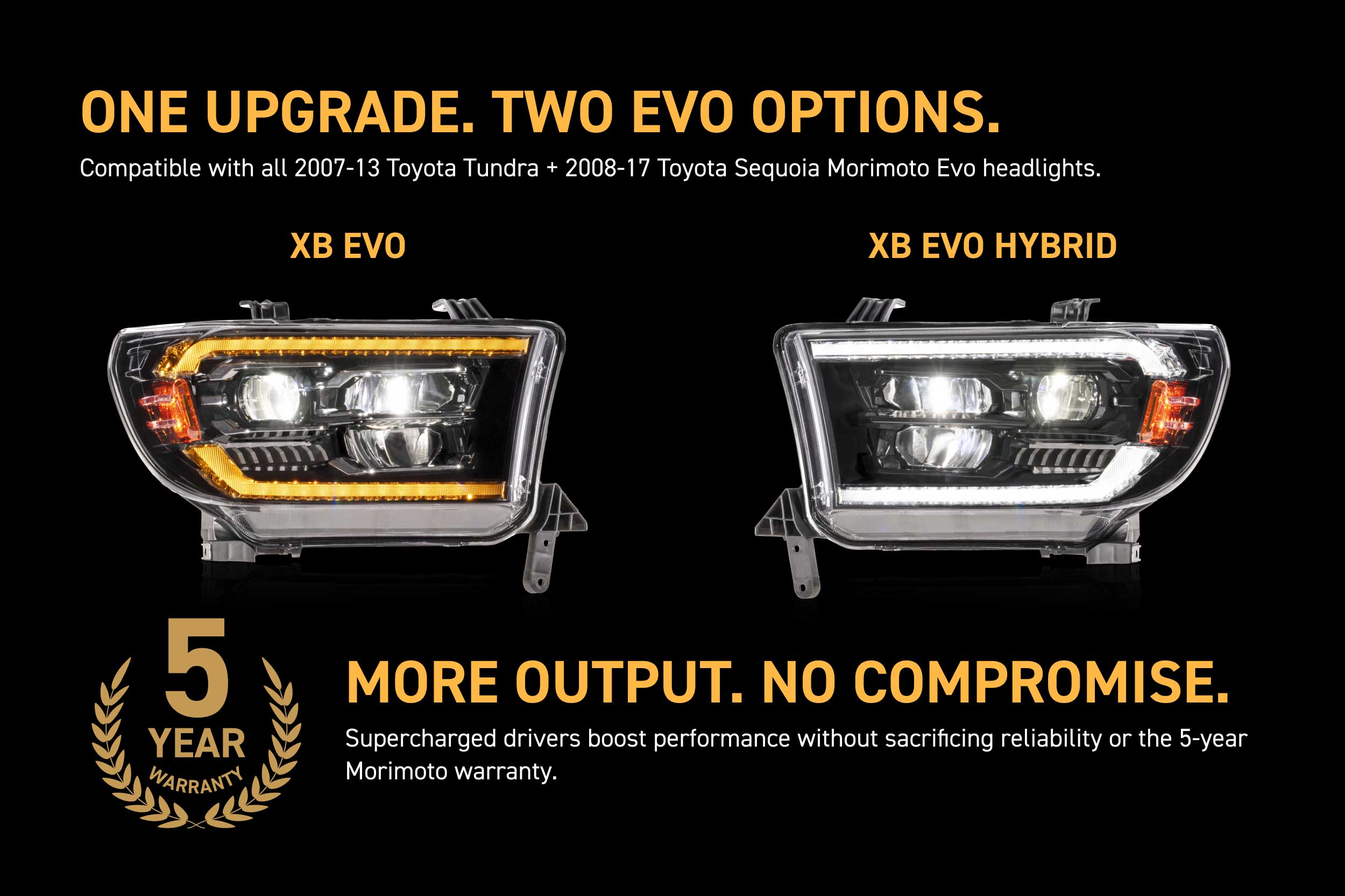 Morimoto Supercharged Drivers 07-13 Tundra / 08-17 Sequoia XB Evo