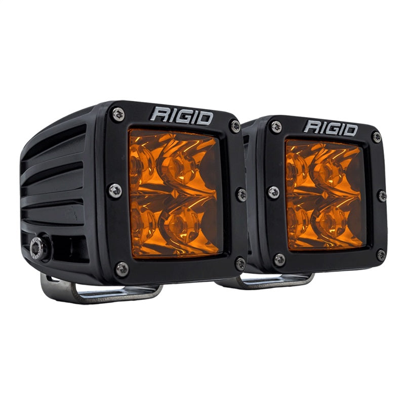 RIGID D-Series Pod Pair with Amber PRO Lens, Spot