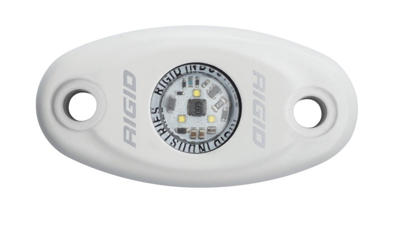 RIGID A-Series LED Accessory Light, Low Power, Natural White, White Housing
