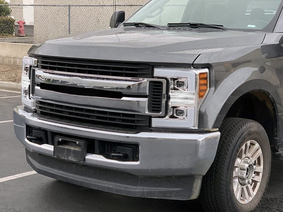 AlphaRex PRO-Series Halogen Projector Headlights for Ford Super Duty - Chrome