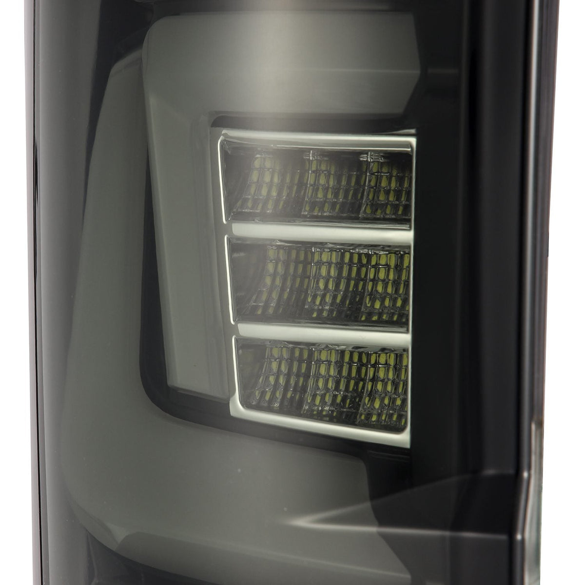 AlphaRex PRO-Series LED Tail Lights for Ford Super Duty - Jet Black